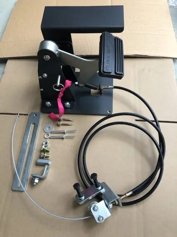 dual brake for driving training car