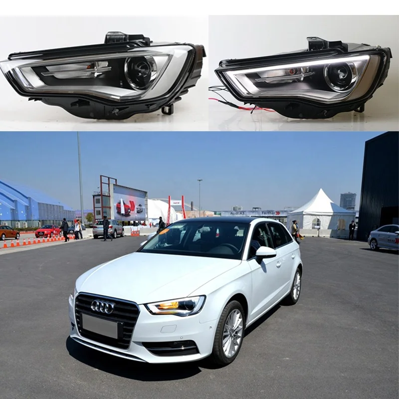 A3 S3 Front Headlights for Audi Upgrade Led Matrix Headlight for Audi A3 S3 Hatchback or sedan Modified Headlight 2014 2015 2016