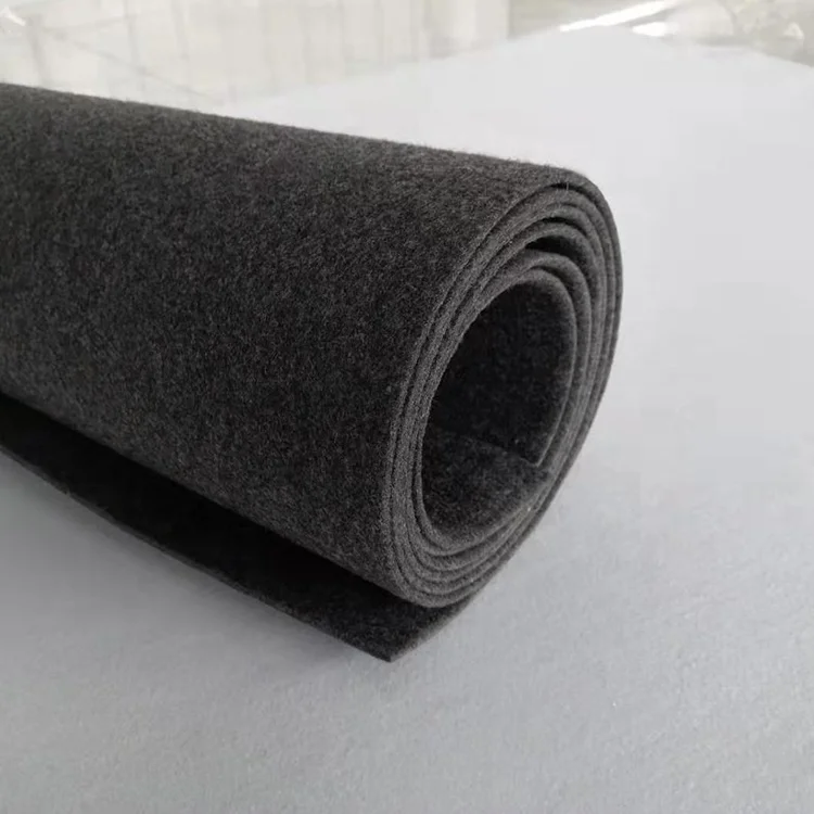 
1-2mm clothing embroidery polyester felt nonwoven fabric 