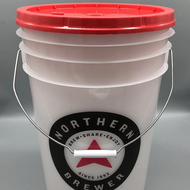 New Product Plastic Containers Pail Drum With Lids Fermentation Plastic Bucket