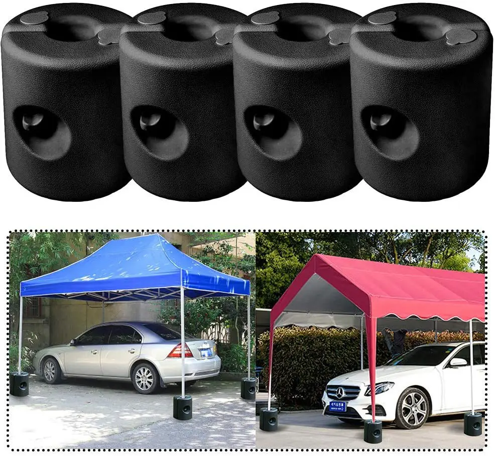 Factory Cross border Garden Tent Parking Shed Foot Components Water filled Sand Sunshade Foot Fixed Base