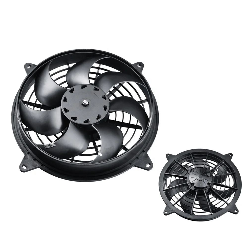 Лин Руи LNF-266AX всасывания 12 дюймов dc электрический автобус переменного тока 12v Универсальный спал охлаждающего вентилятора радиатора