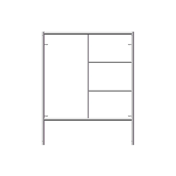 China galvanised mason system ladder H frame scaffolding with drop lock