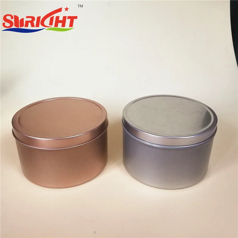 10.5oz Outdoor Citronella Scented Tin Candle SGS Round BRIGHT Jar MSDS Lead Free 100% Cotton Wick 100% Natural Soy Wax ISO9001