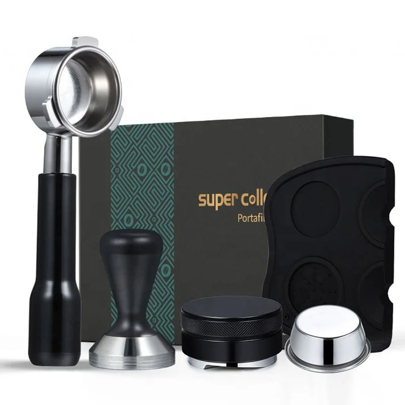 Stainless Steel Bottomless Portafilter Coffee Portafilter for Breville Barista Pro