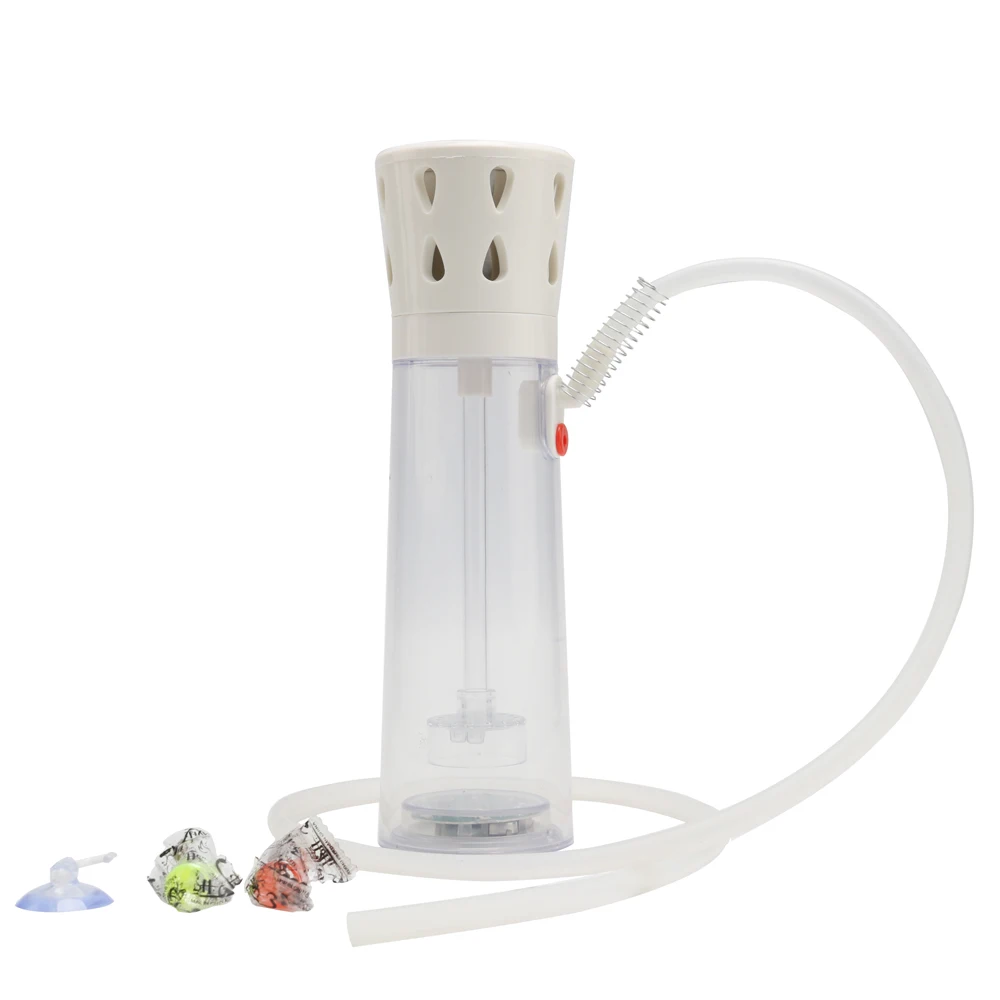 Wholesale LED nargile shisha portable hookah narguil sheesha car hookahs chicha thermal shroud hand shisha with led light
