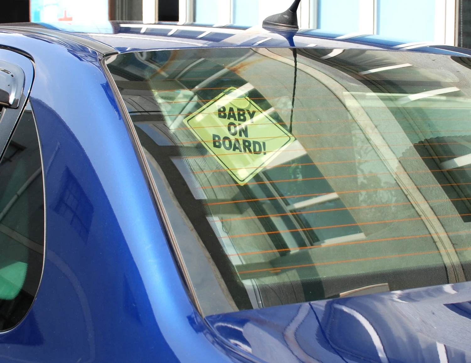 Popular Custom Baby on Board Sign Plastic Car Sign  Product-Baby Supplies