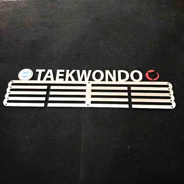 Decorative Dog Watch Design Metal Wall Mounted Medal Display Hanger Display Rack