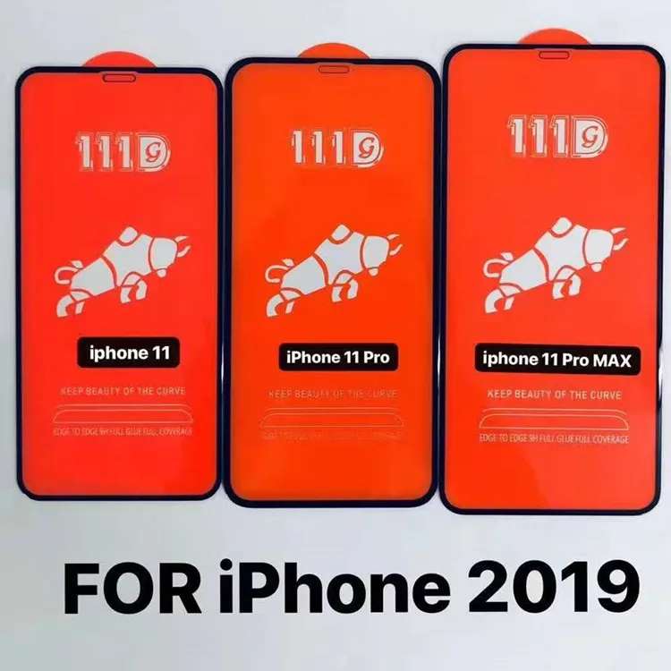  0 3 мм 2 5D 9h 111D закаленное стекло для защиты экрана телефона iphone xs max