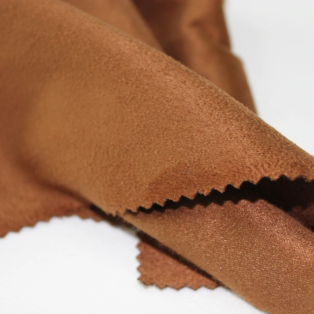 Upholstery Soft Stretch Suede Shoes Printed Fabric China Customized Supplier Knitted Polyester Spandex Digital Foil Scuba Suede