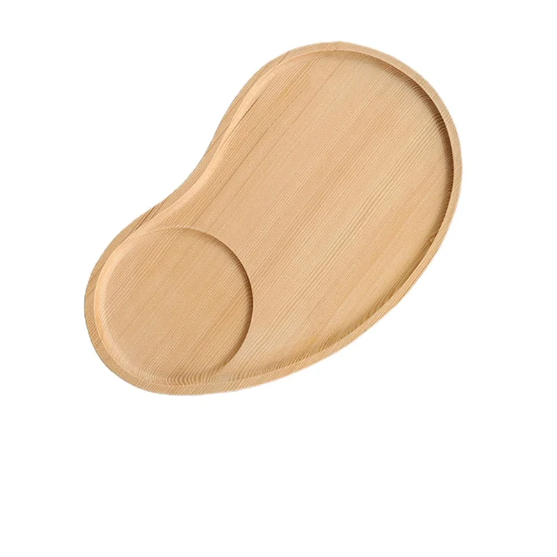Sustainable Small Cookie Bread Tray Wooden Chip And Dip Serving Platter