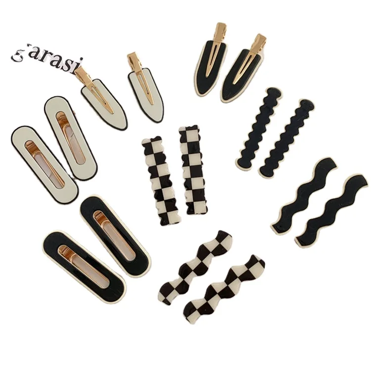 Wholesale Fashion Hair Clip Long Barrettes Geometric Hair Pin for Women Girls Hairpin Hair Accessories
