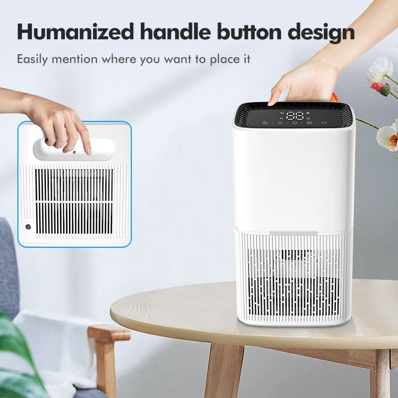 Dehumidifier Portable Mute Moisture Absorbers 1600ML Air Dehumidifier Anti-Mildew Purification Air Dryer For Bathroom Toilet