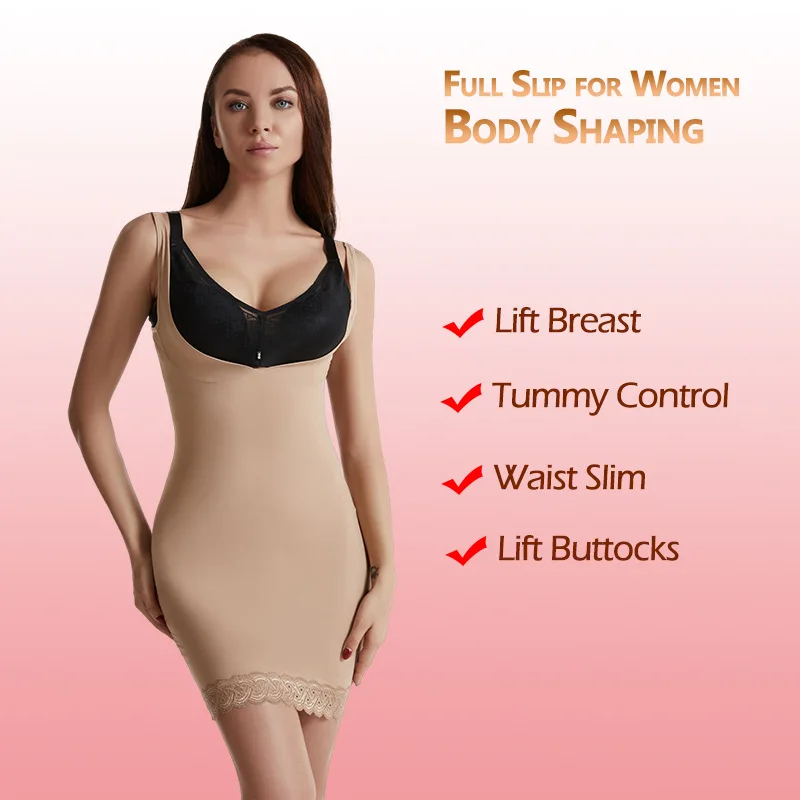 YINGJIA High Quality Skin-friendly Body Shapewear Dress Resilience Perfect Bodysuit Casual for Women