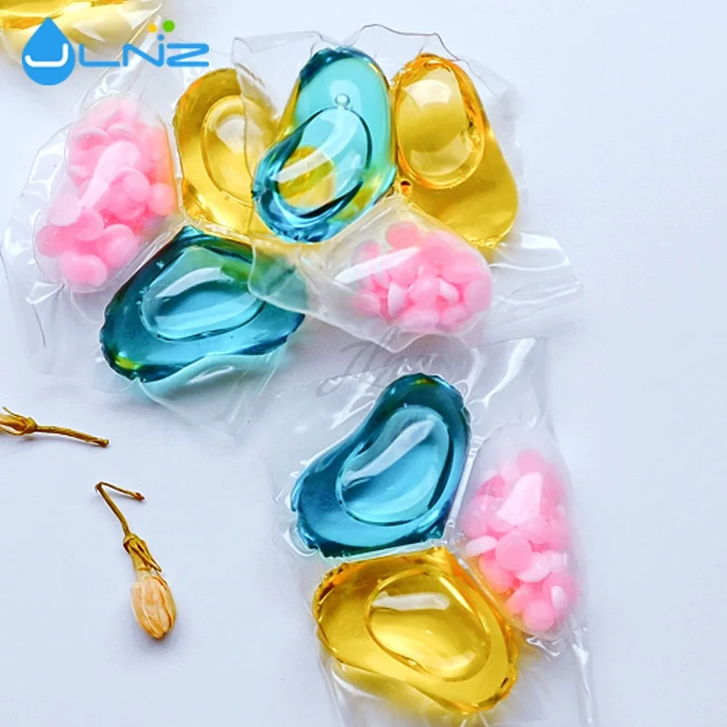 OEM disposable soap concentrate pods plant based laundry detergent washing capsules