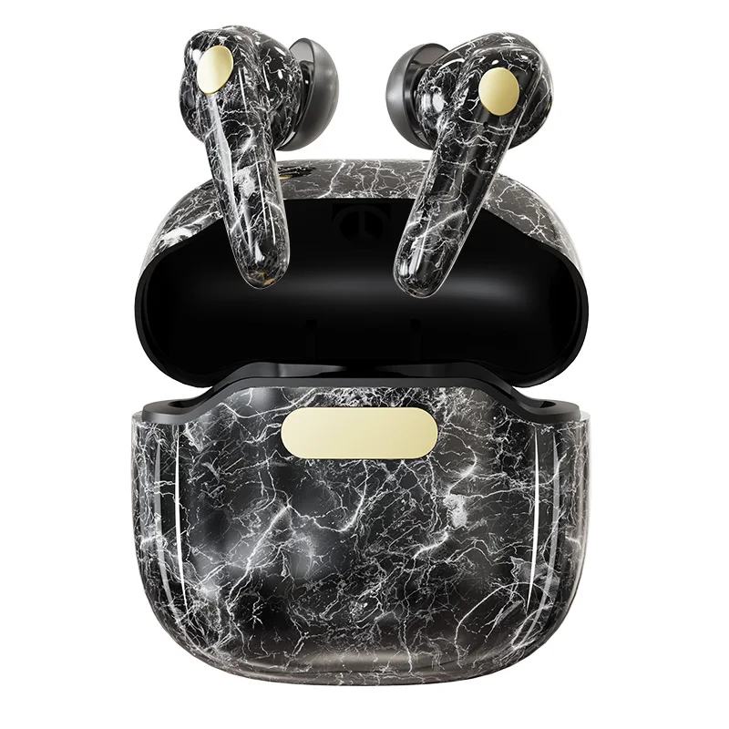 Private mould TWS true Wireless Blue tooth 5.0 gaming Headphone Marble Pro Earphone In ear earbuds