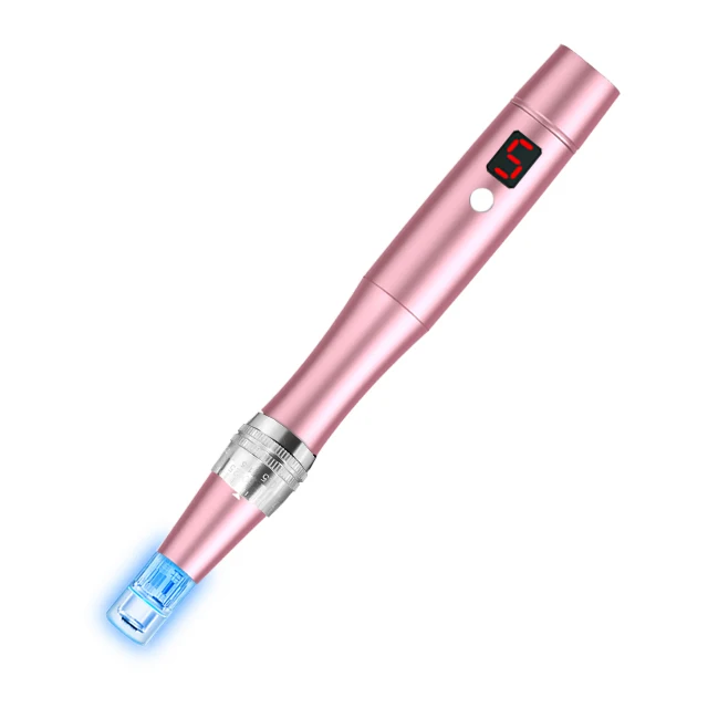High Quality nano Derma Pen 36 Needle Wireless 2mm Derma Pen with Different derma pen tip (1600206053198)
