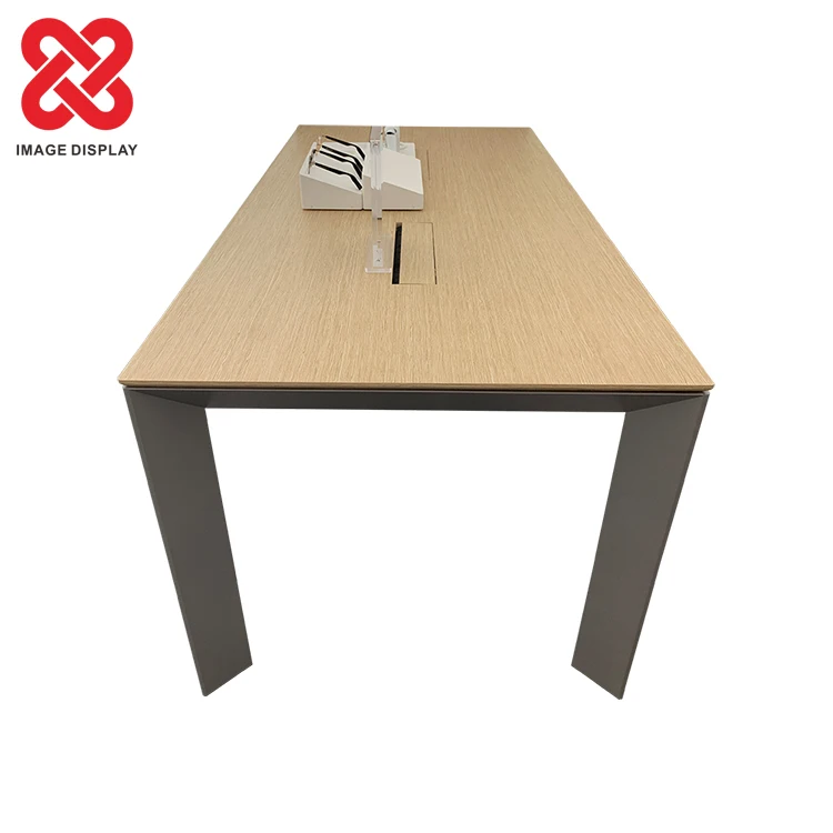 Customized High-End Mobile Phone display stand store display stand shopping mall display case table