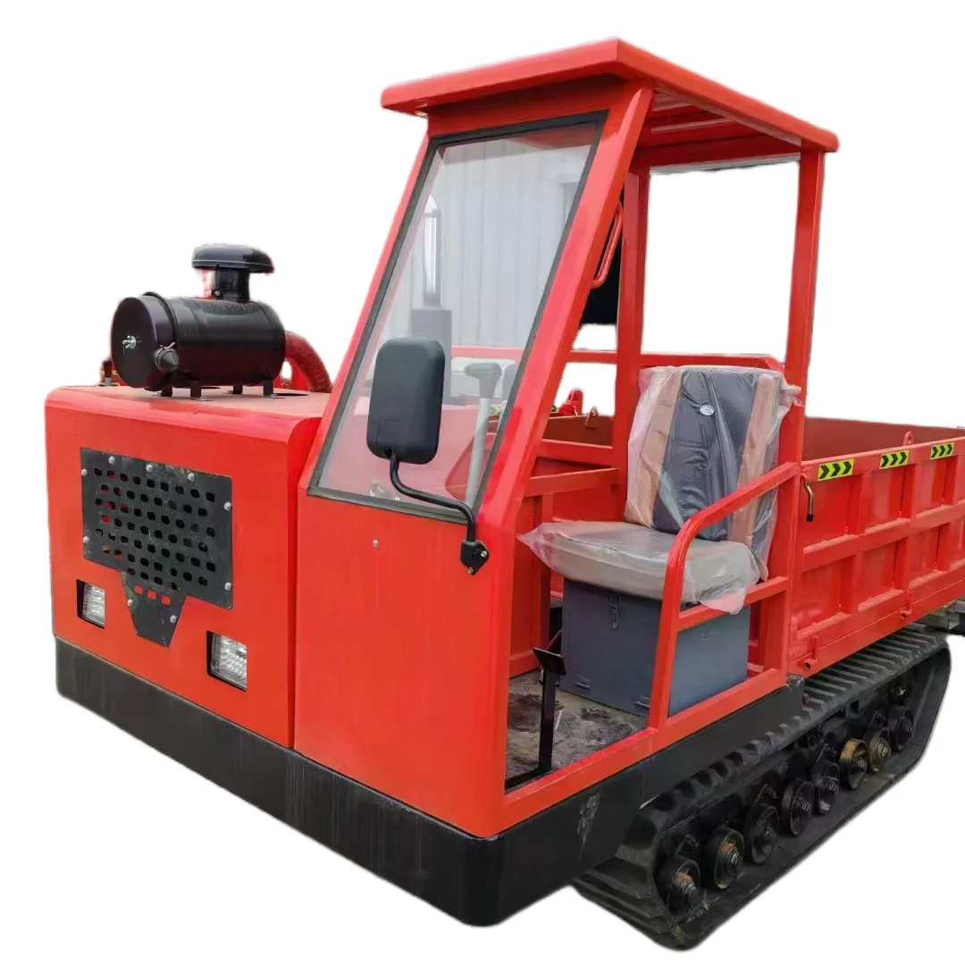 Mini Track Dump Truck Hydraulic Dump Truck For Construction Sites