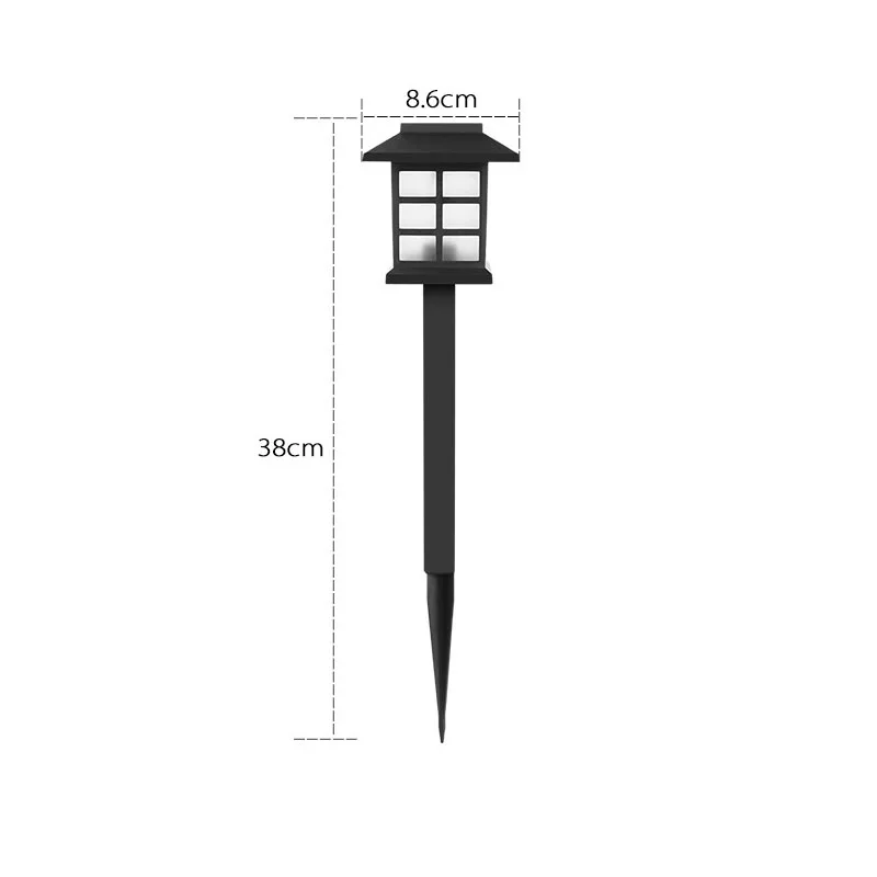 Solar Powered Lamp Waterproof IP65 Landscape Lighting Pathway Patio Yard Lawn Decoration Outdoor LED Garden Solar Light