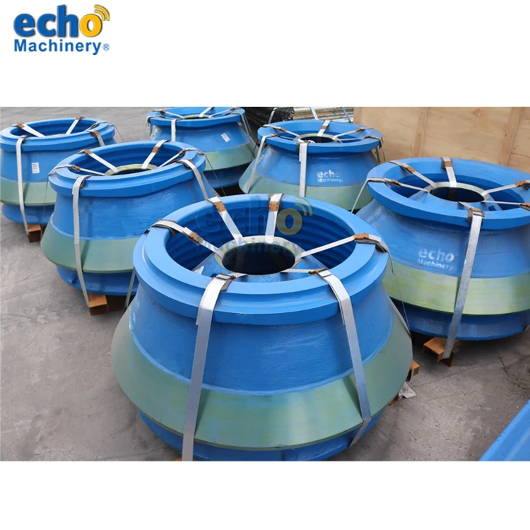 HP100 cone crusher parts concave 7055208003 and mantle