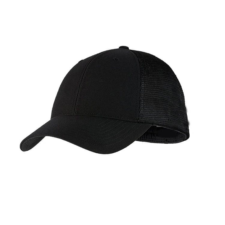 Wholesales Custom Bull Cap Hat Polyester Spandex 6 Panel Golf Cap Sports Cap