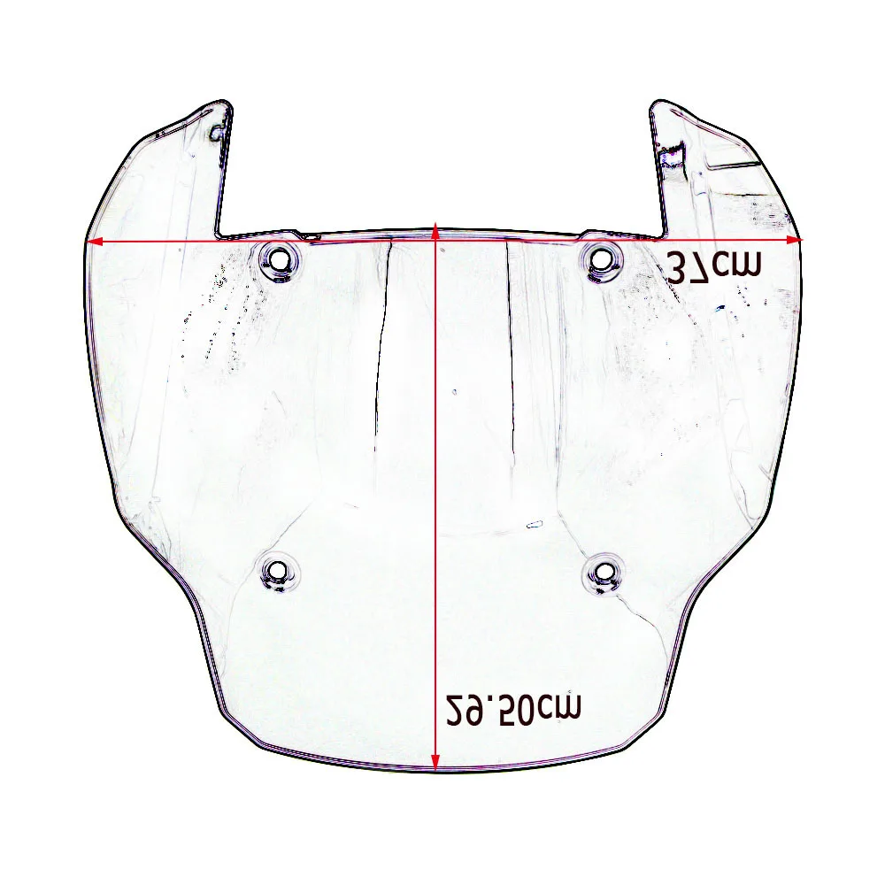 Motorcycle Windshield Windscreen Deflector Protector For PAN AMERICA 1250 S PA1250 S PANAMERICA1250 2021-later