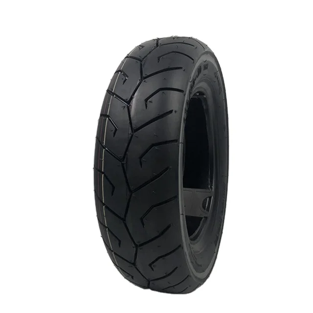 A motorcycle scooter has no tubeless tires 110/90-10 110-90-10 Make it 10 inches wider