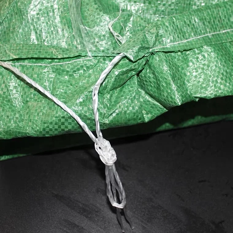 25kg 50kg Rice Corn Sacks Seed Simple Plain Maize Grain Bags PP Woven Sack Package Cement Bags