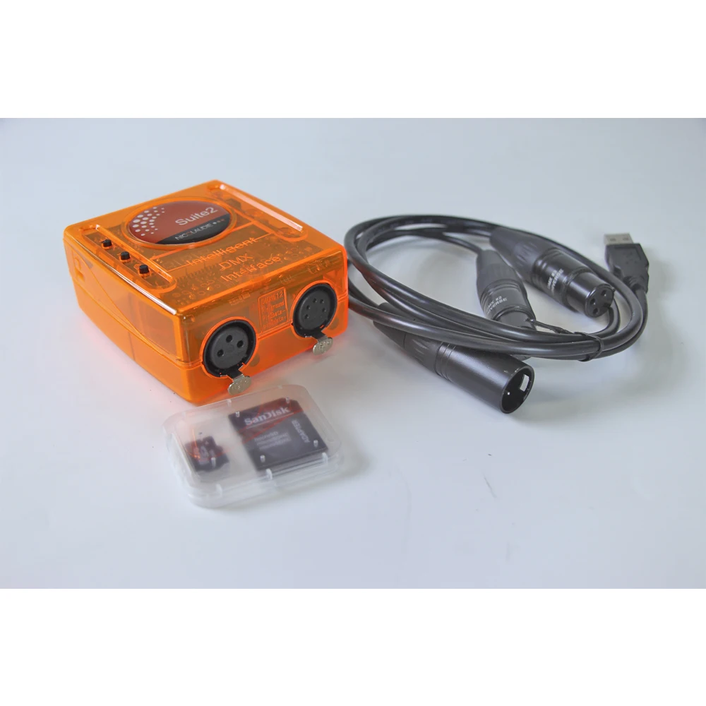 Guangzhou Контроллер освещения Sunlite Suite2 USB интерфейс DMX программное обеспечение