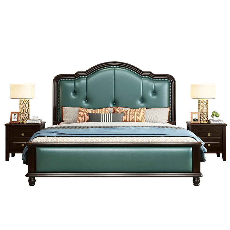 Новый дизайн, деревянное изголовье кровати, изголовье кровати большого размера, мебель для спальни, кровать большого размера, рама для кровати