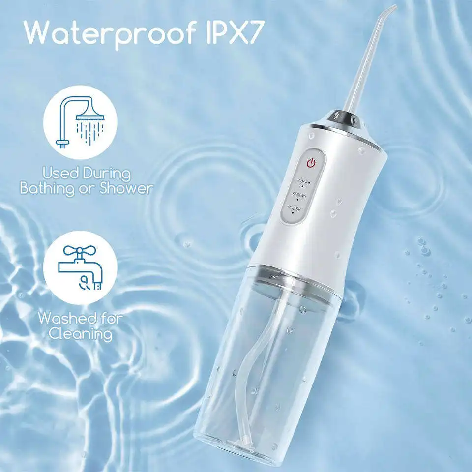 New Hot Selling Smart Dental Portable Electric Water Jet Floss Flosser Dental Cheapest Oral Irrigator for Teeth Clean IPX 6
