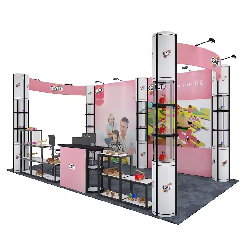 Tian Lang Exhibition Stand 20x20 Trade Show Booth Displays Stand for Fair