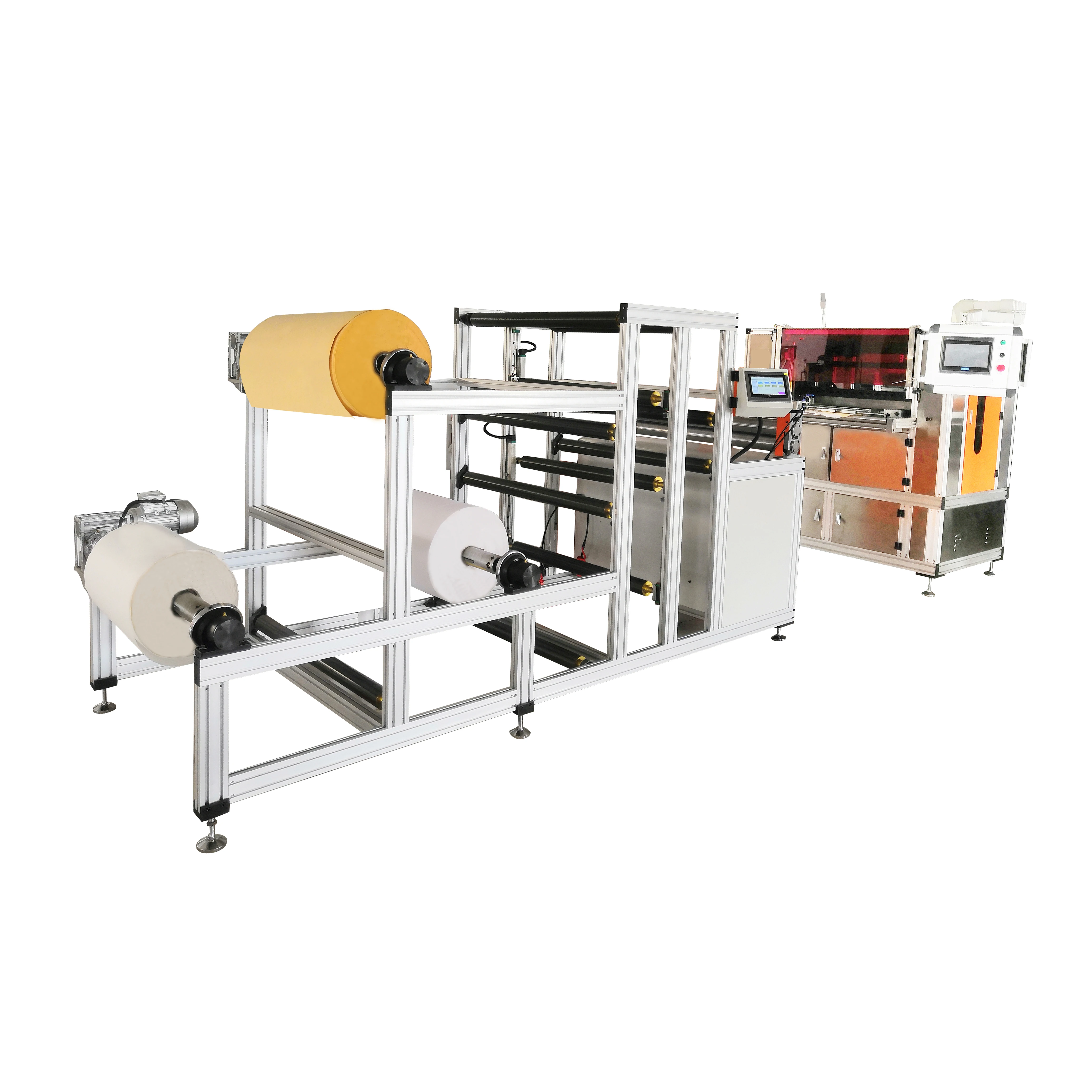 Factory price multilayer filter media Pleating machine pleat grid filter Pleating machine HEAP paper folding equipment