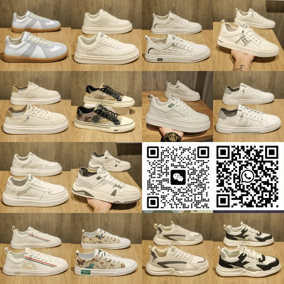 custom white Skateboarding mens trainers sneakers sports shoes men scarpe uomo zapatos zapatillas de deporte para hombre