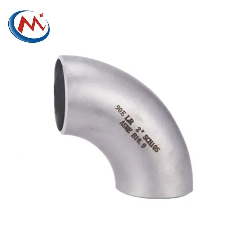 Large And Small Diameter Butt Welding Seamless Stainless Steel Pipe Fittings Forged 45/60/90d Elbow