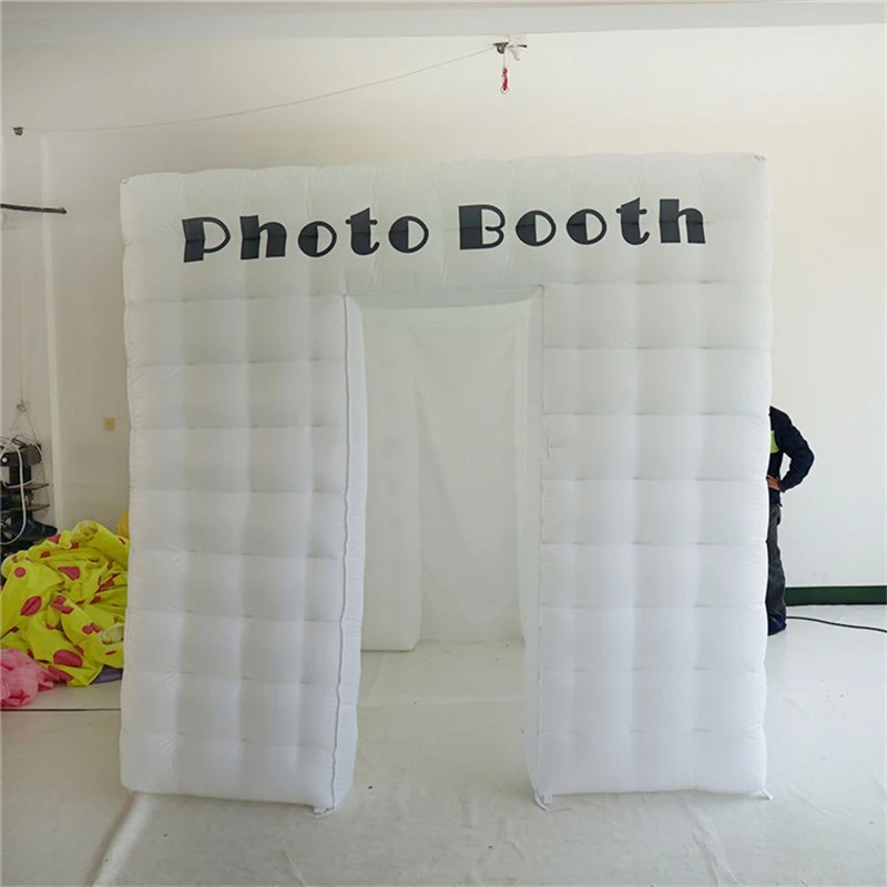 Подгонянная светодиодная подсветка в форме камеры надувная фотобудка палатка для свадебной вечеринки