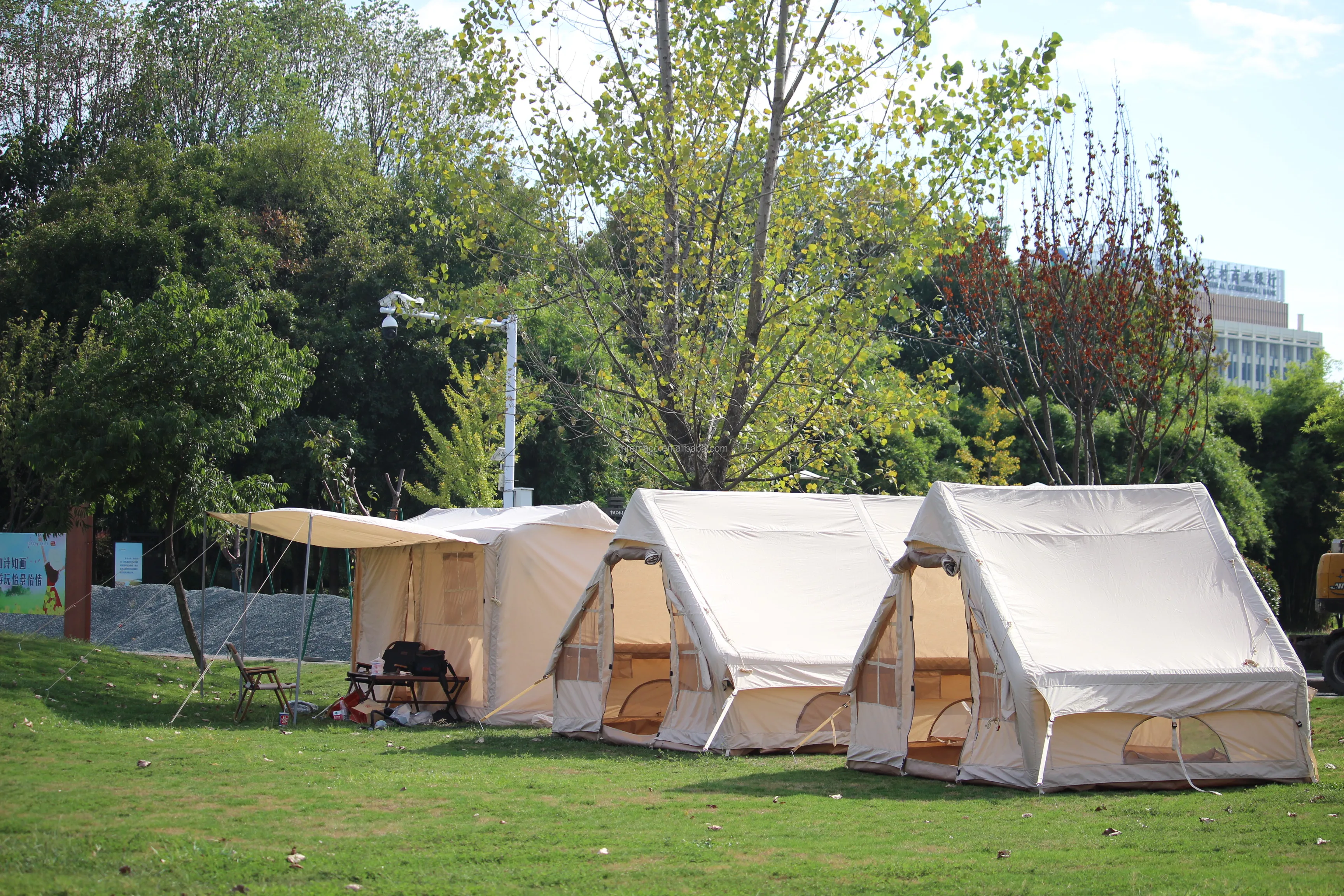 outdoor camping glamping waterproof luxury hotel party tents for events inflatable cabin tent air house tent