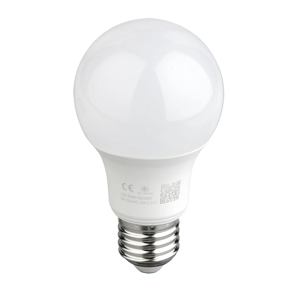 The Excellent Quality of LED light L&E #LED BULB 5W DAYLIGHT 6500Kfrom Thailand
