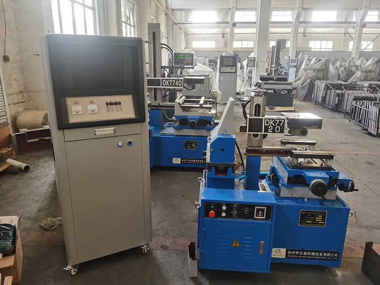 DK7720 EDM Electrical Discharge Wire Cutting Machining