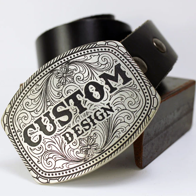 Manufacturer wholesale custom made zinc alloy skull belt and buckle metal punk rhinestones belt buckle for men and women