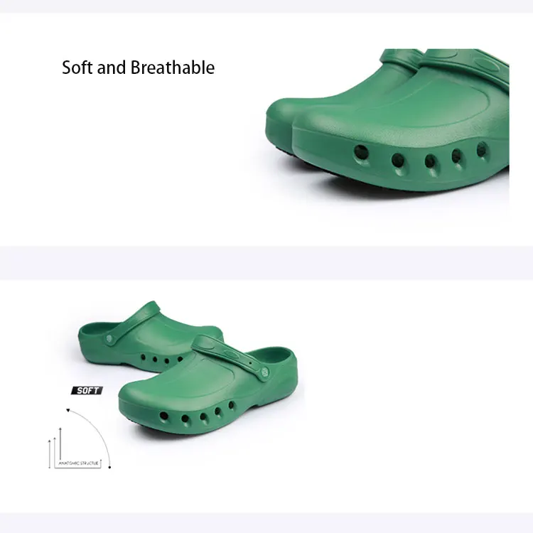 Hot Sale Anti-slip Kitchen High Quality Eva Medical Working Clogs Doctor Shoes Oil Water Resistant Safety