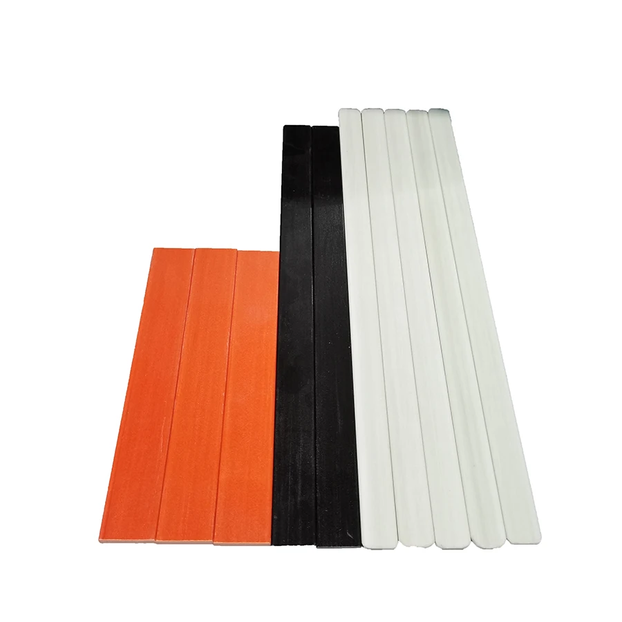 Unsaturated Vinyl Epoxy Resin Fiberglass Products Flat Strip FRP Pultruded Profile