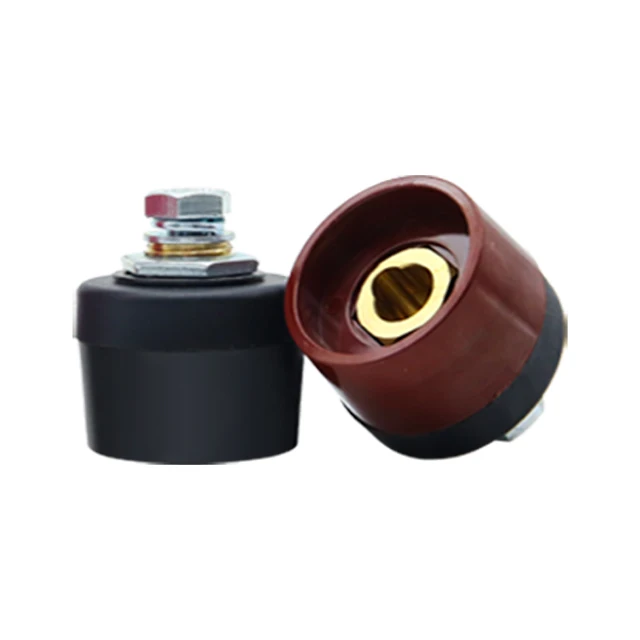 Welding Cable Panel Socket European Style Adapter Converter Quick Fitting Welding Cable Connector Plug Socket