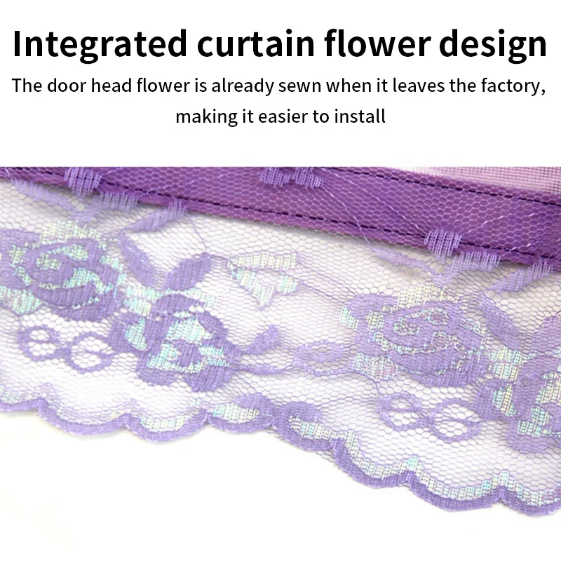 2024 Hot Selling Kitchen Mosquito Net Door Curtain with Magnetic Screen Mosquito Net Door Net