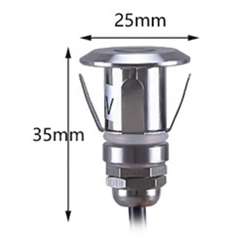 China Manufacturer IP68 Led Underwater Light 12v for Swimming Pool dia10mm 15mm 22mm 25mm mini led pool lamps