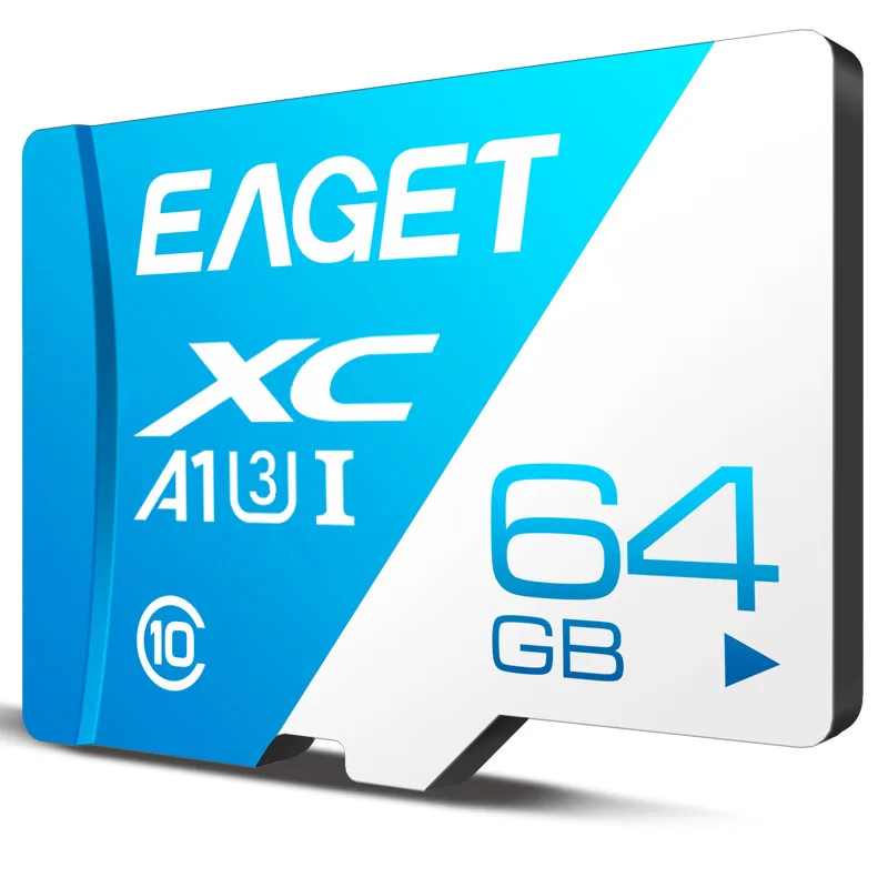 EAGET mini  sd memory card 8gb/16gb/32gb/64gb/128gb/256gb class 10 tf card for Samsung android phone case tablet sd card