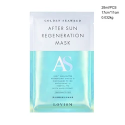 Wholesale Non-irritating Cotton Seed Velvet Fiber Skin Care Mask Anti-leukocyte Factor 6 After-sun Repair Mask