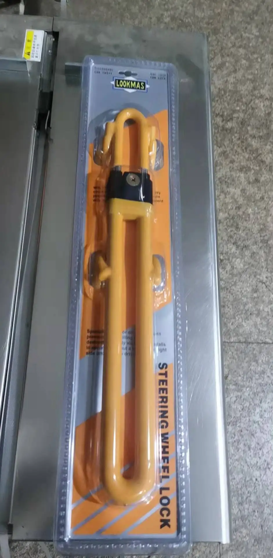 UMEDO Universal Security Anti Theft Heavy Duty Car Safety Steering Wheel Lock With 2keys