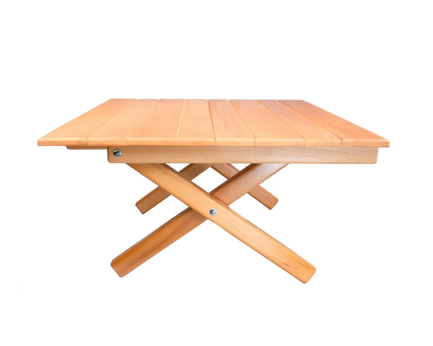Outdoor Small Camping Table, Portable Picnic Wooden Table, Easy To Set Up